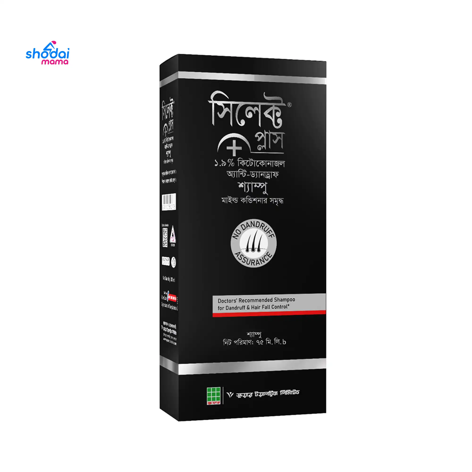 Select Plus Anti-Dandruff Shampoo 75ml